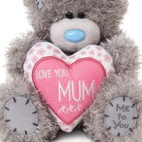 7" Mum Padded Heart Me to You Bear Extra Image 3 Preview